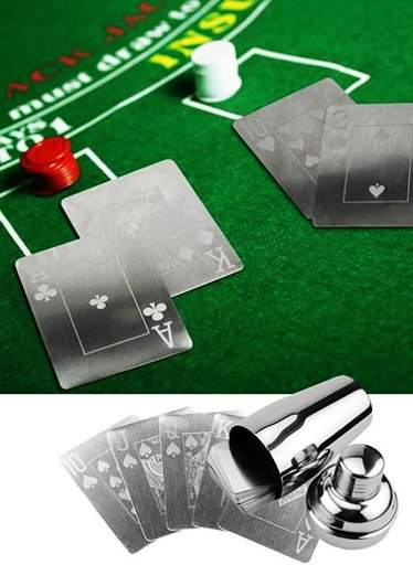 Обо всем - Стальные карты для покера